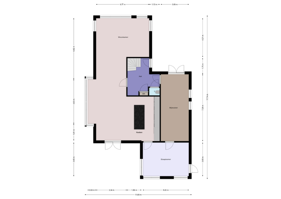 2d plattegrond zwijndrecht